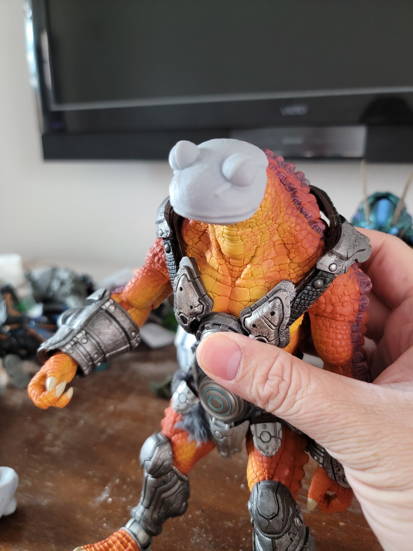 Froggnar Head for Kraggnar Cosmic Legions