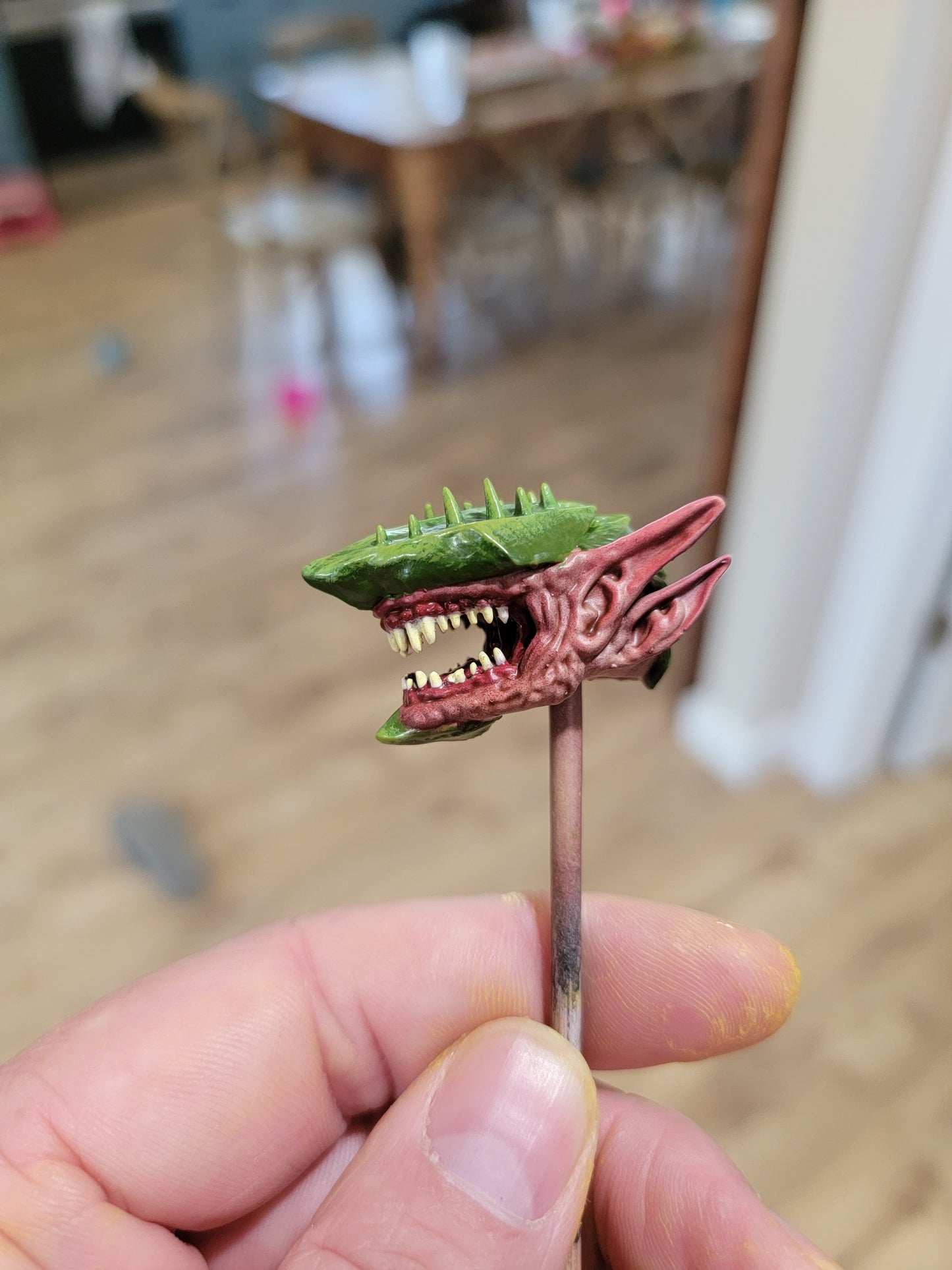 Durrogg Dragon Goblin Head Unpainted