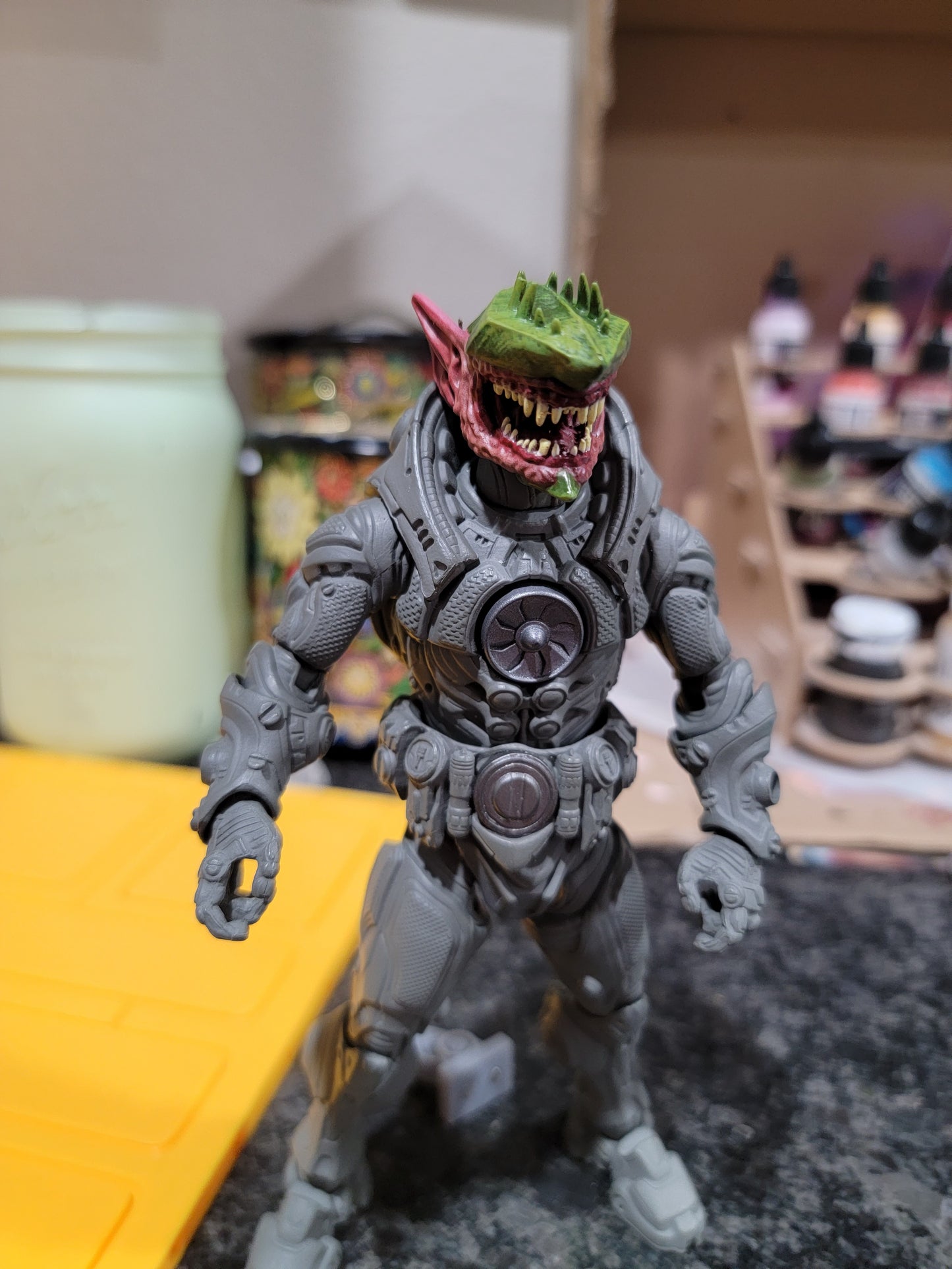 Durrogg Dragon Goblin Head Unpainted