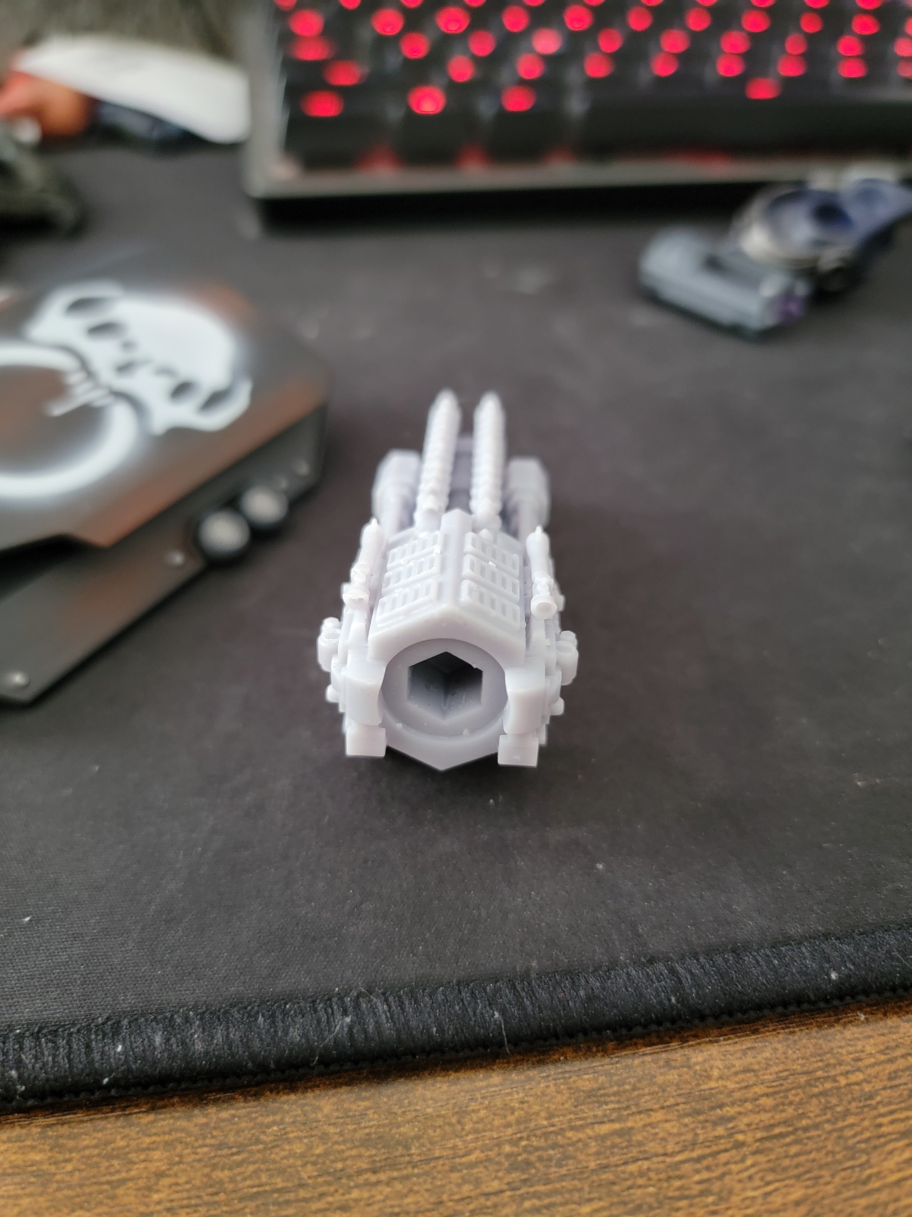 Chainsaw Machine Gun Topper for Slygor Staff