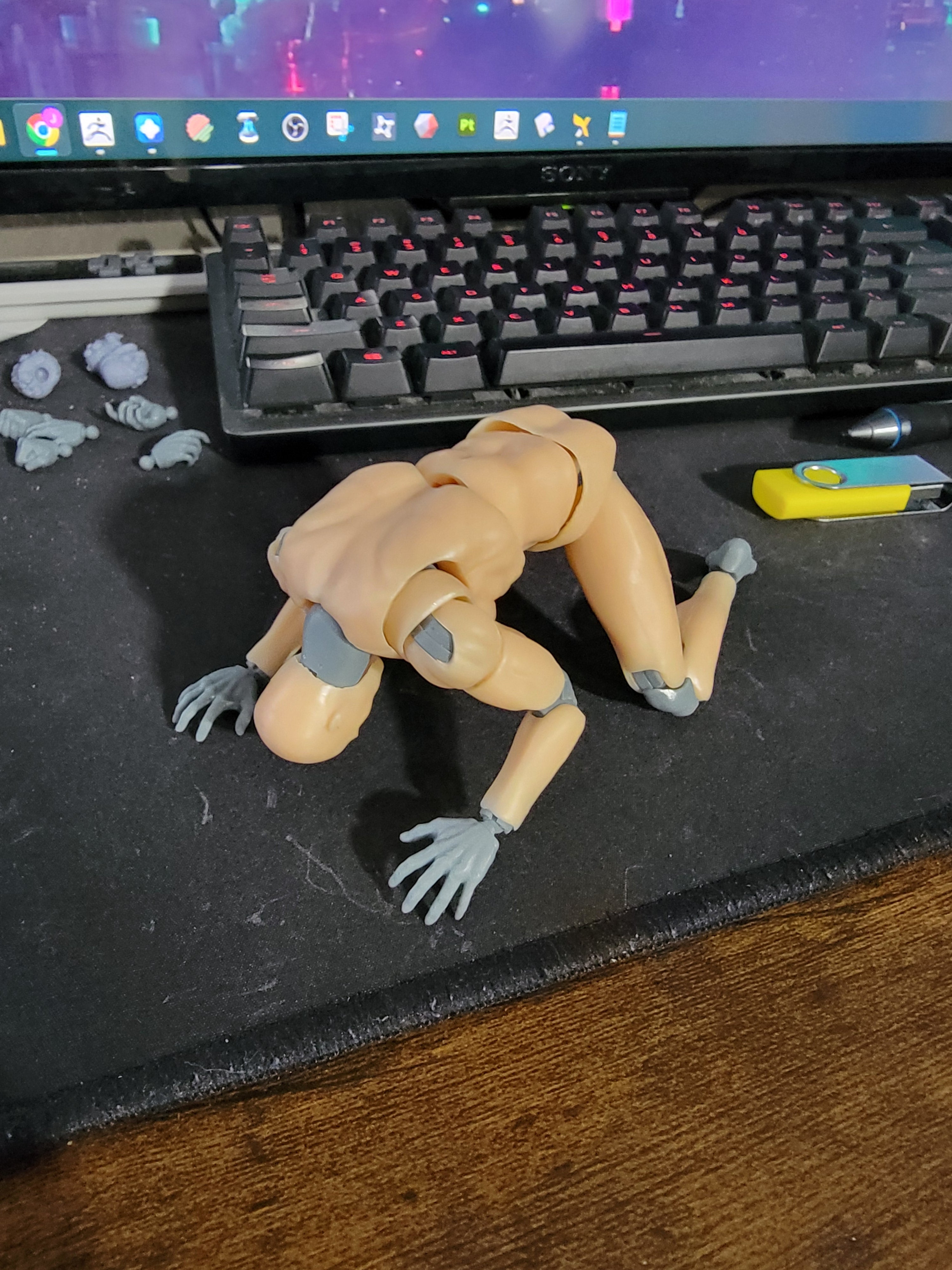 STL Files Action Figure Project Abraham