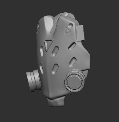 Nr-Blank Robot Head
