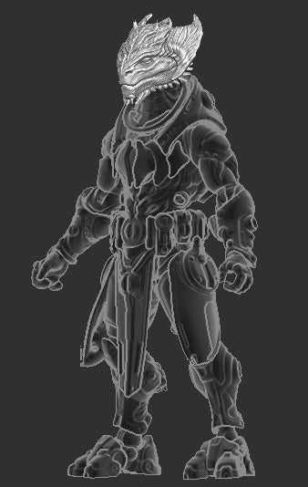 Dragonkin Irzrug Cosmic Legions