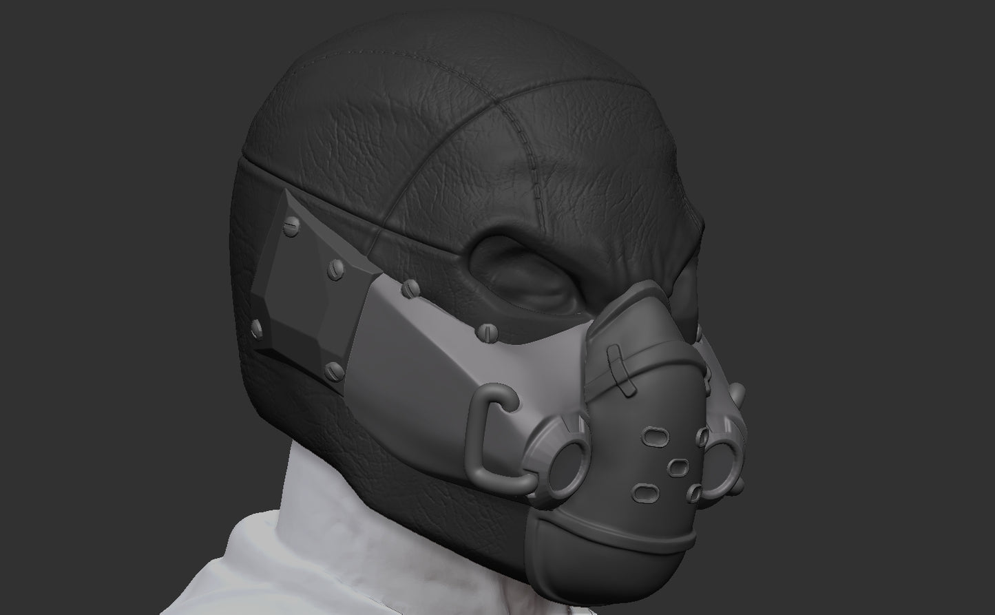 Cyberpunk Bane Head