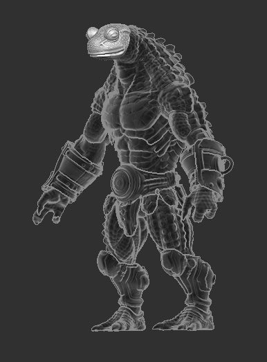 Froggnar Head for Kraggnar Cosmic Legions