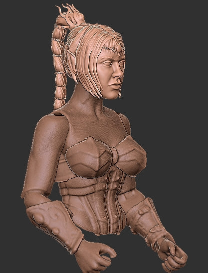 Baldur's Gate Shadowheart Head