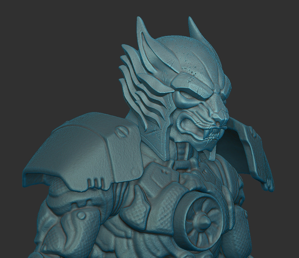 Space Wolf Head for Cosmic Legions and Warhammer 40k