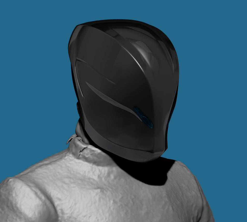Tron Helmet Head