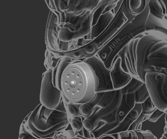 Mars Attacks Vent Cover