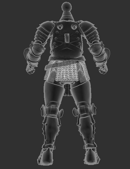 Chainmail Skirt Short