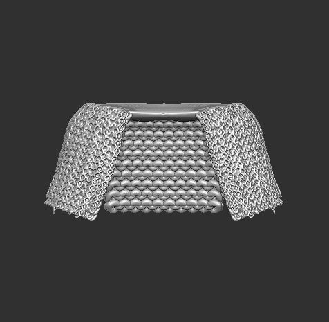 Chainmail Skirt Short
