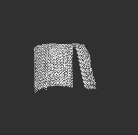 Chainmail Skirt Short