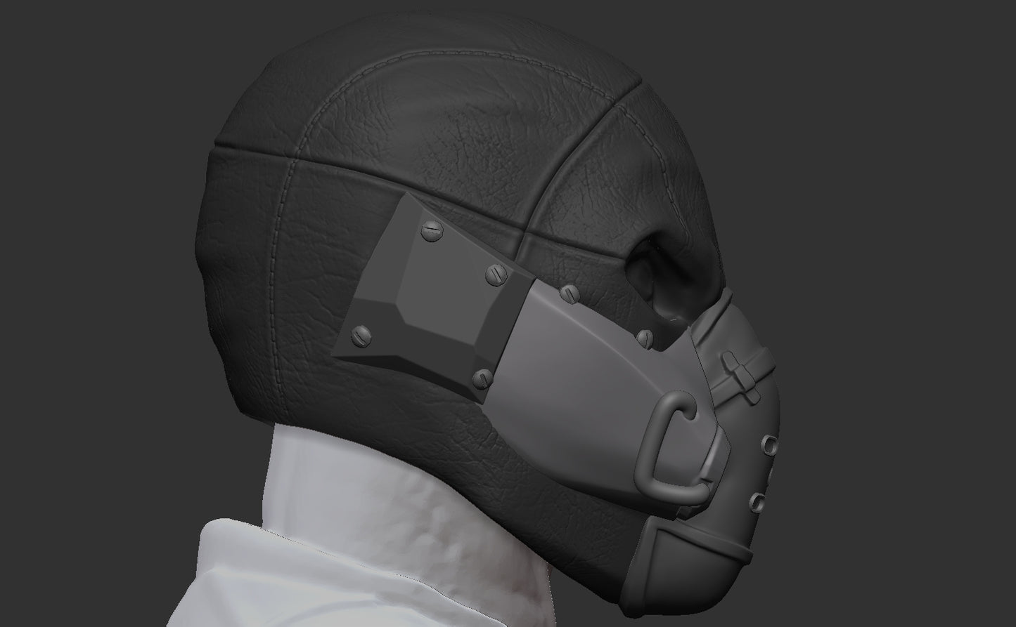 Cyberpunk Bane Head