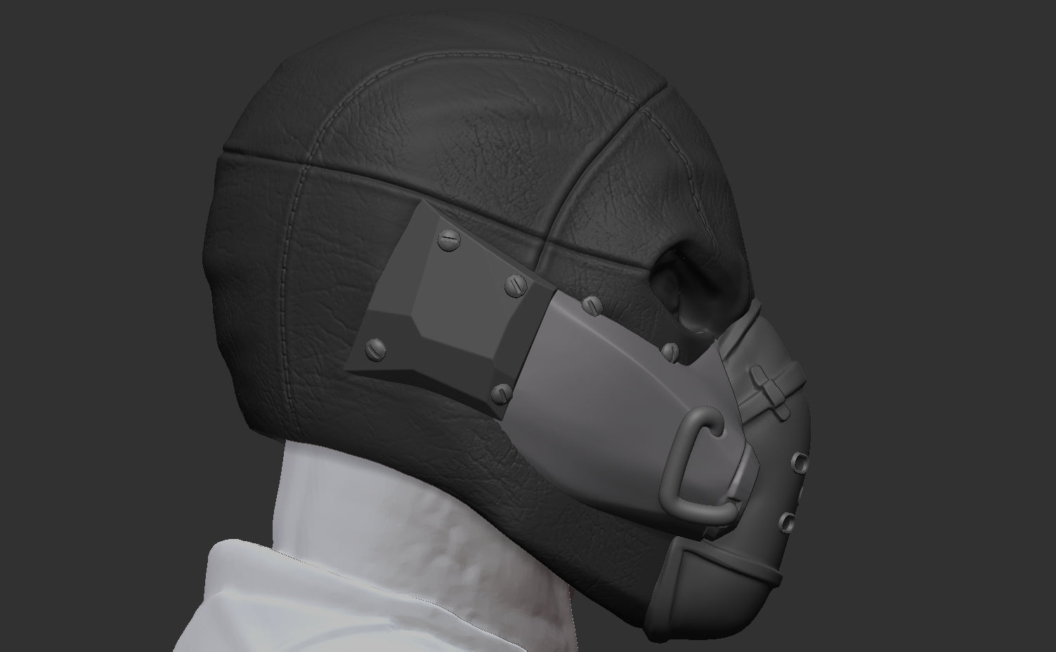 Cyberpunk Bane Head