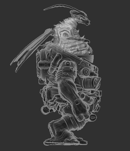 Bug Lord Body for Slogg Cosmic Legions