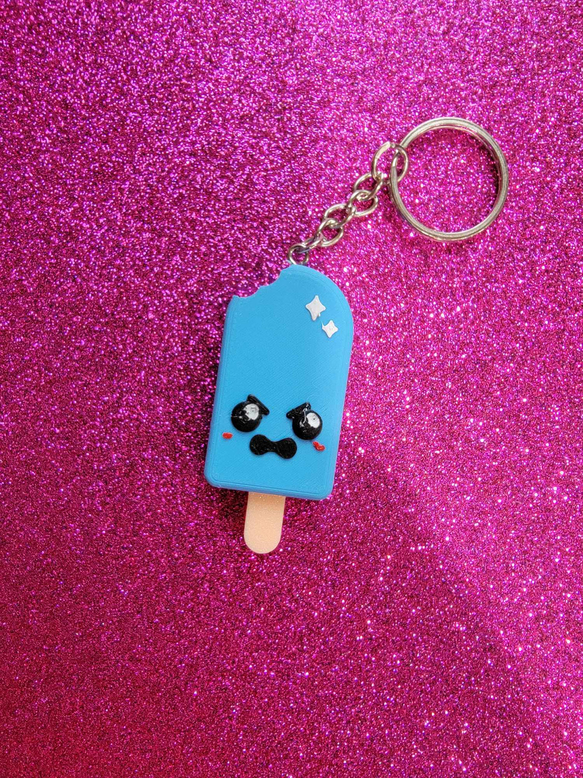 Kawaii Popsicle Boy Keychain