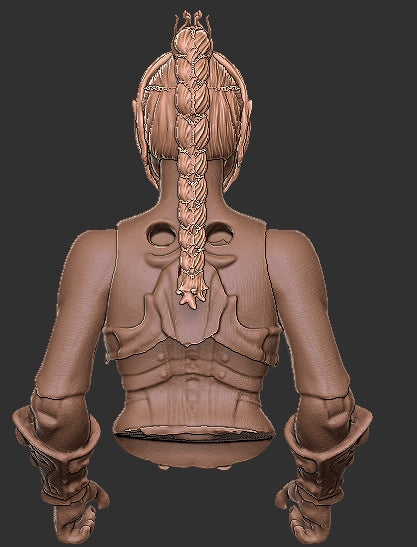 Baldur's Gate Shadowheart Head