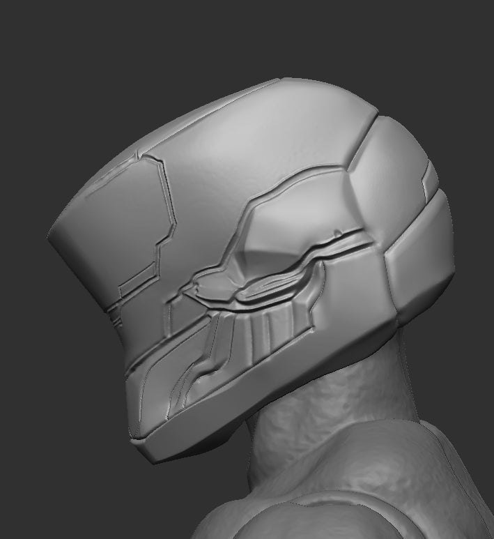 Xezus Cyberpunk Head