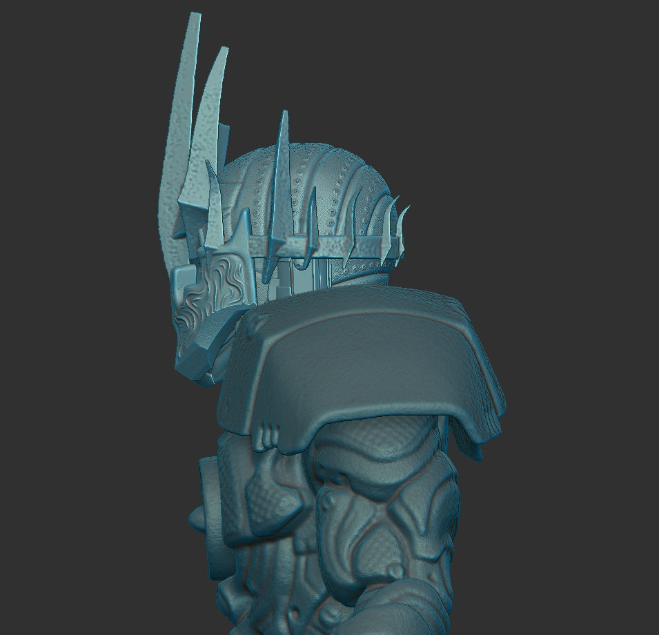 Warpriest Head for Cosmic and Mythic Legions