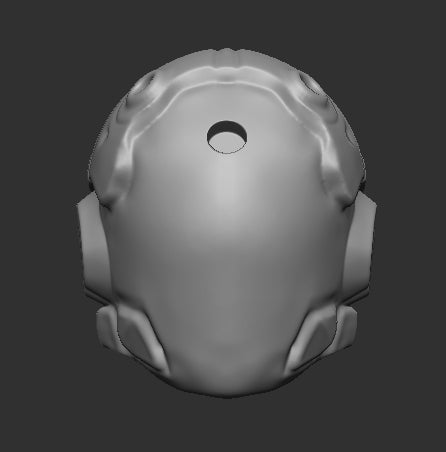 Nr-Blank Robot Head