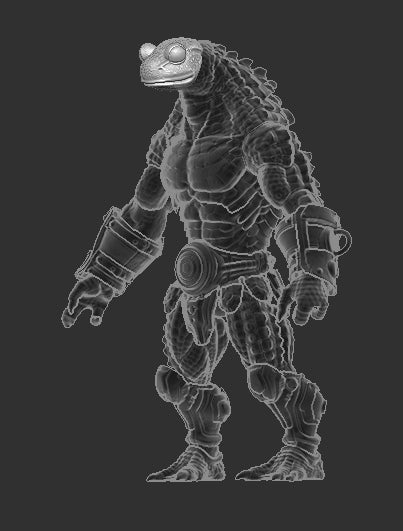 Froggnar Head for Kraggnar Cosmic Legions