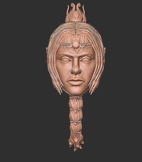 Baldur's Gate Shadowheart Head