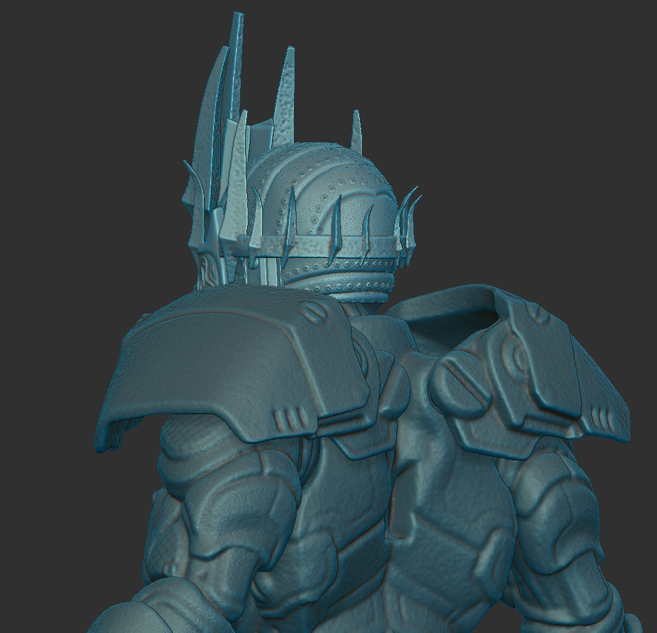Warpriest Head for Cosmic and Mythic Legions
