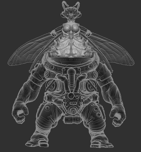Bug Bodycraft Bug Queen Body for Slogg Cosmic Legions – Headhunters Customs