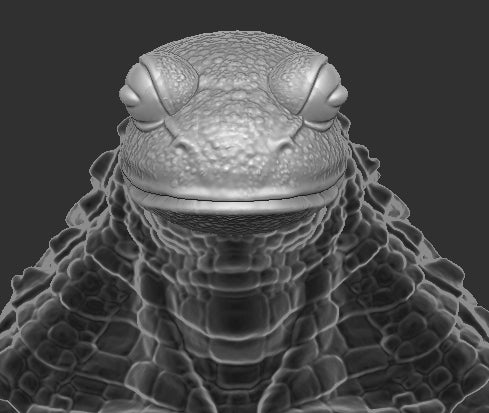 Froggnar Head for Kraggnar Cosmic Legions
