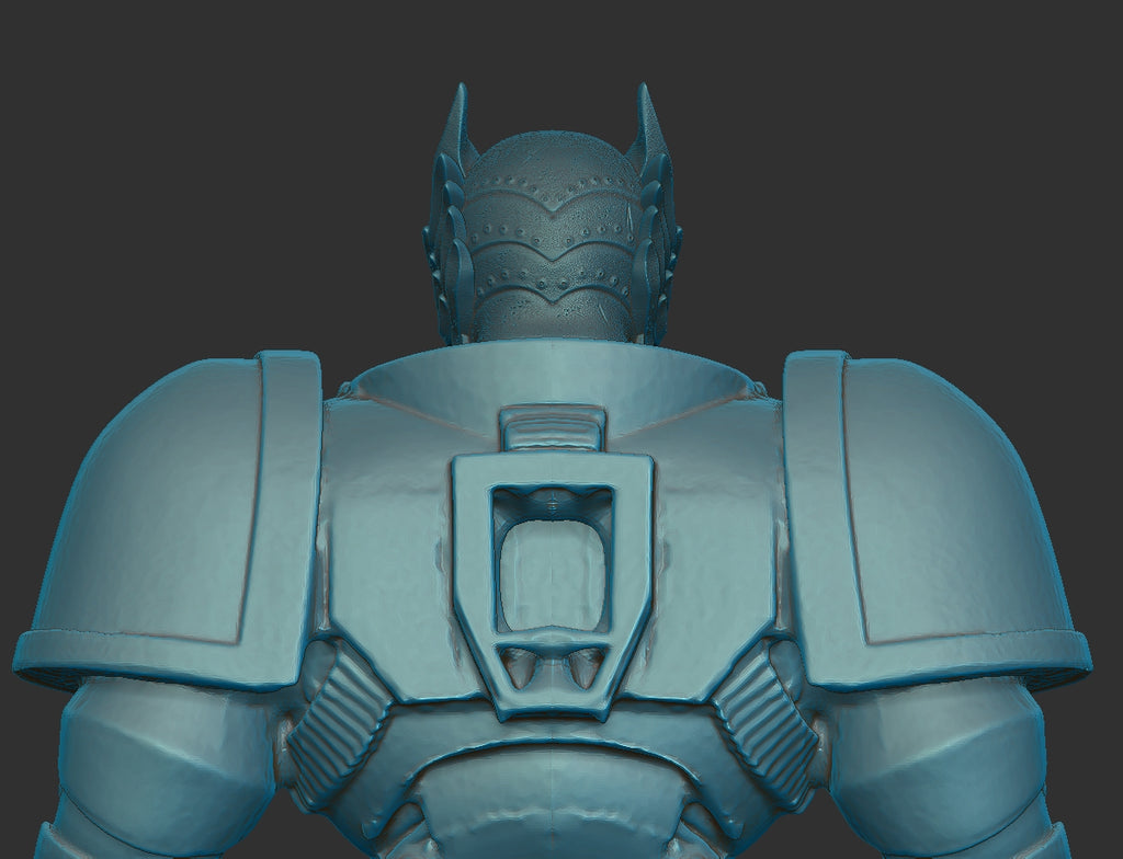 Space Wolf Head for Cosmic Legions and Warhammer 40k