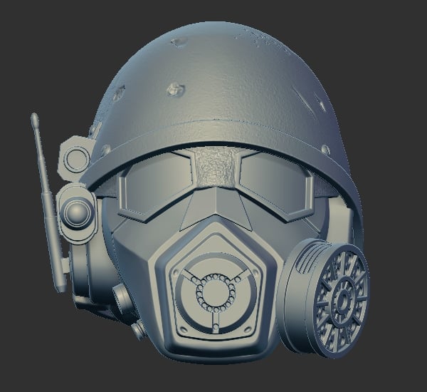 Fallout NCR Veteran Ranger Head