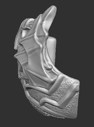Nazgul Breast Plate Clip on for Mythic Legions