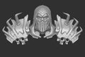 Deathmantle Head and Pauldrons