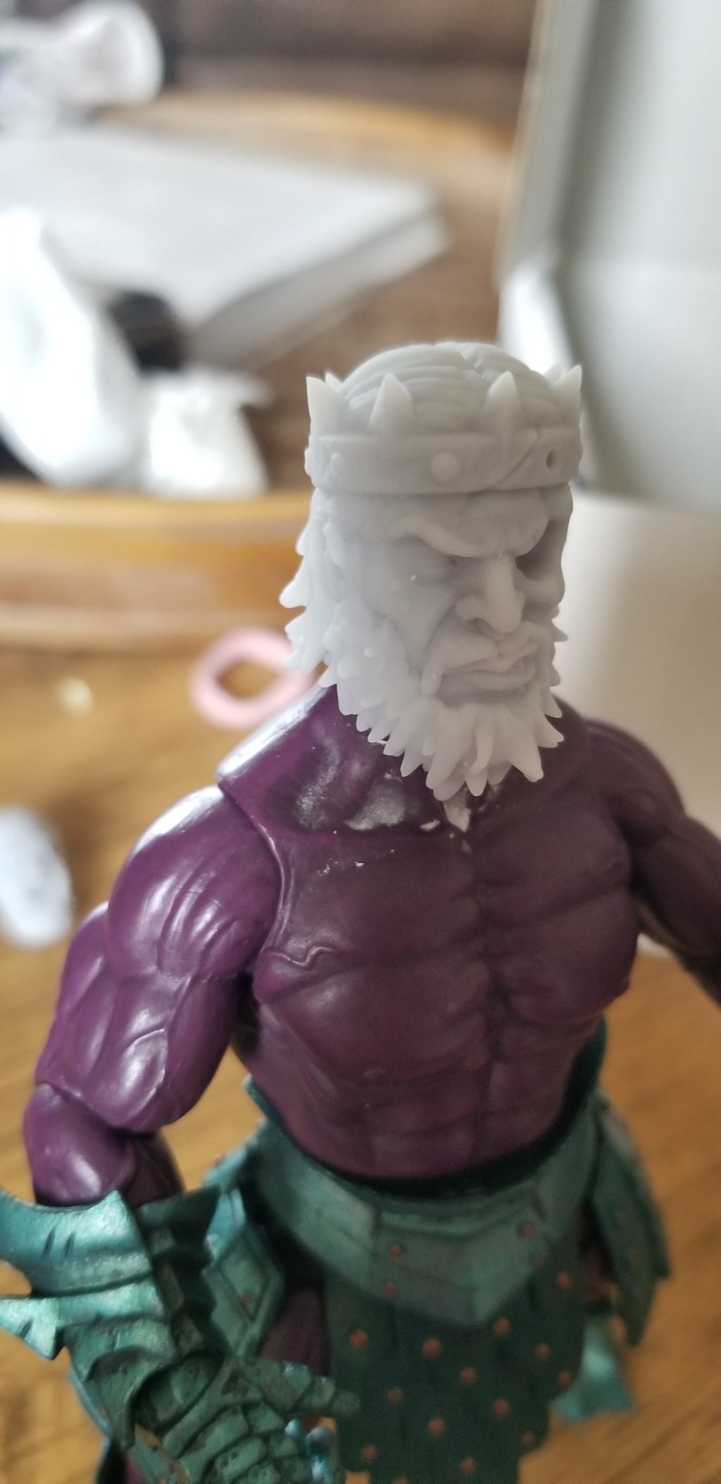 Agrugore (sneer) V2 Head Unpainted