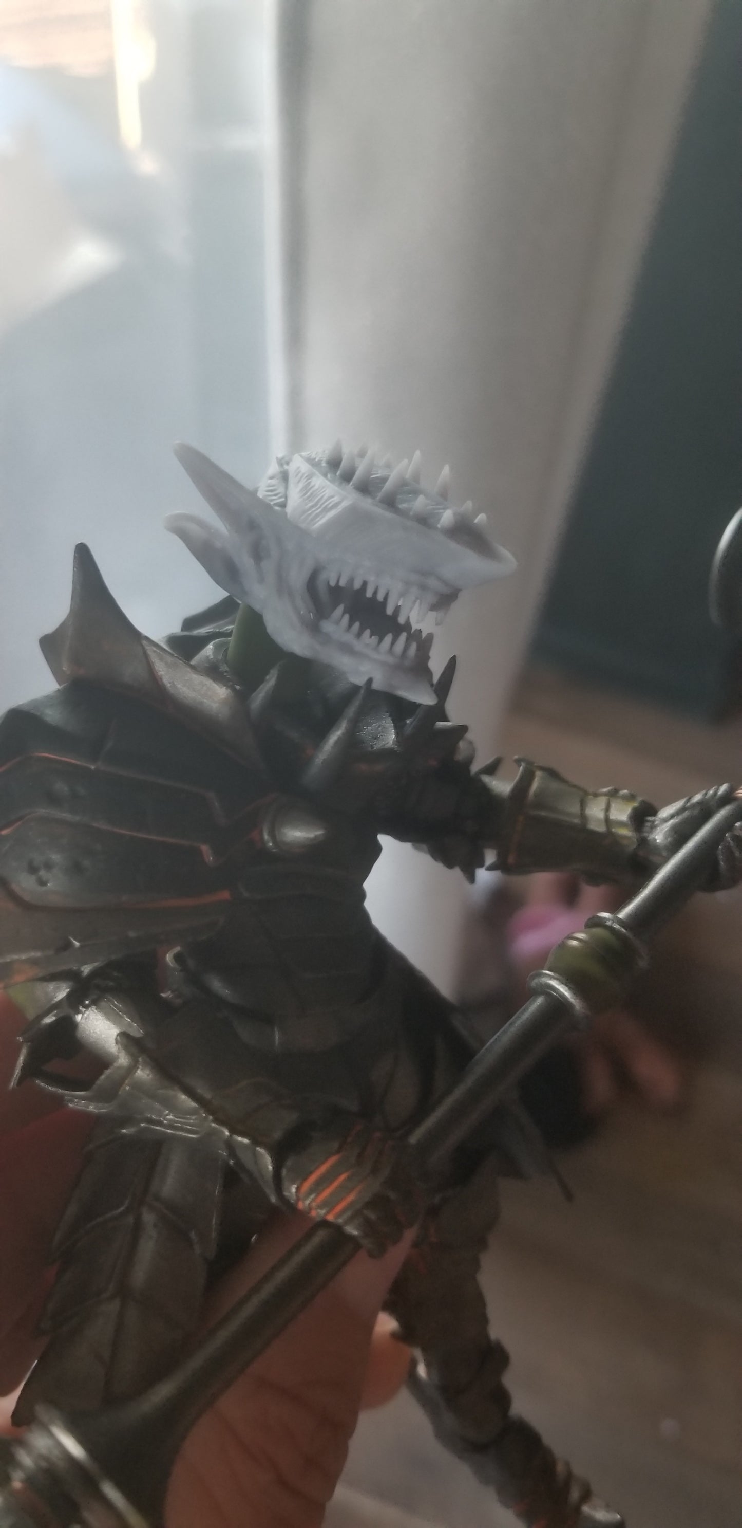 Durrogg Dragon Goblin Head Unpainted