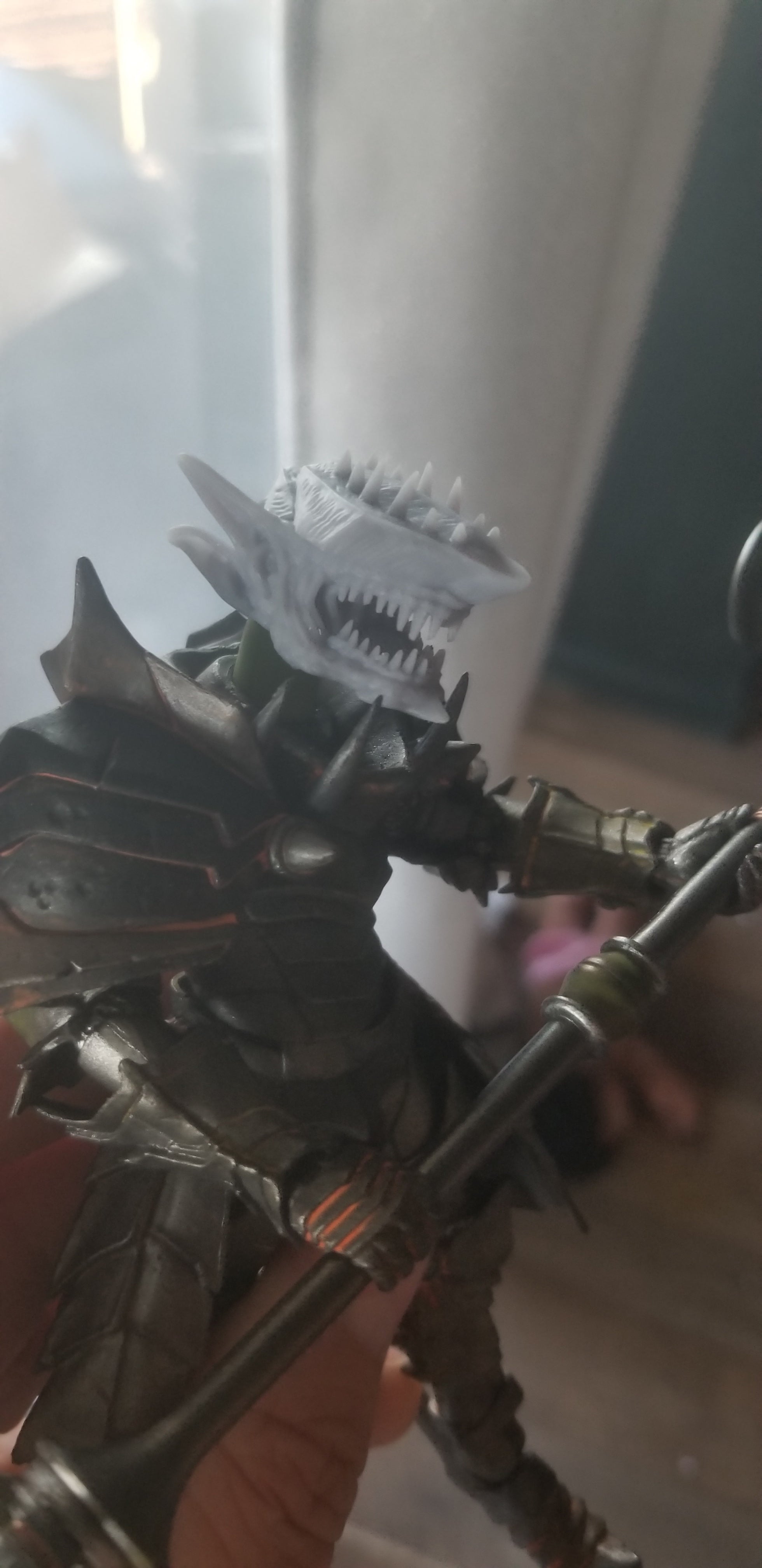 Durrogg Dragon Goblin Head Unpainted