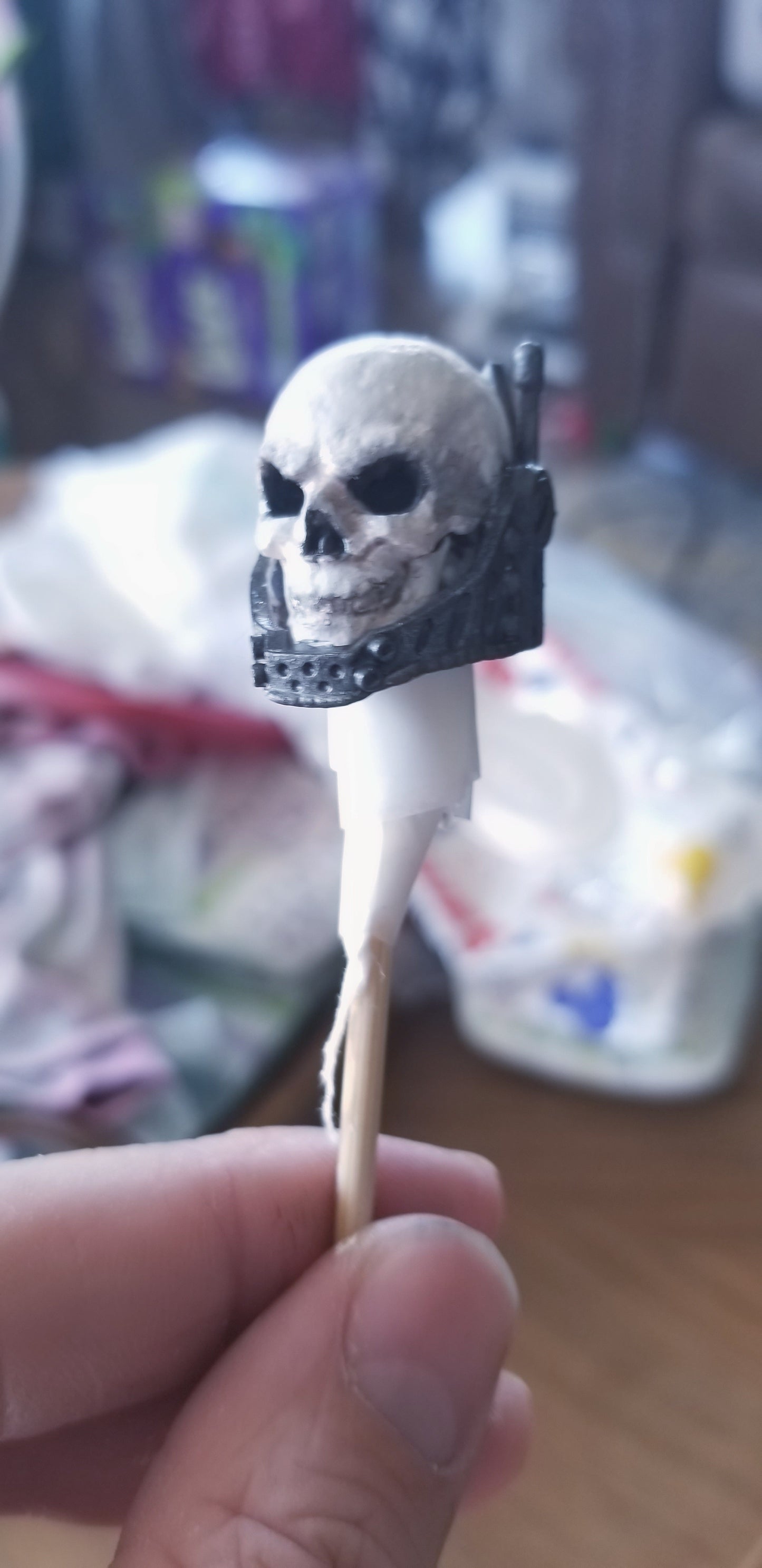 Scifi Skull Unpainted
