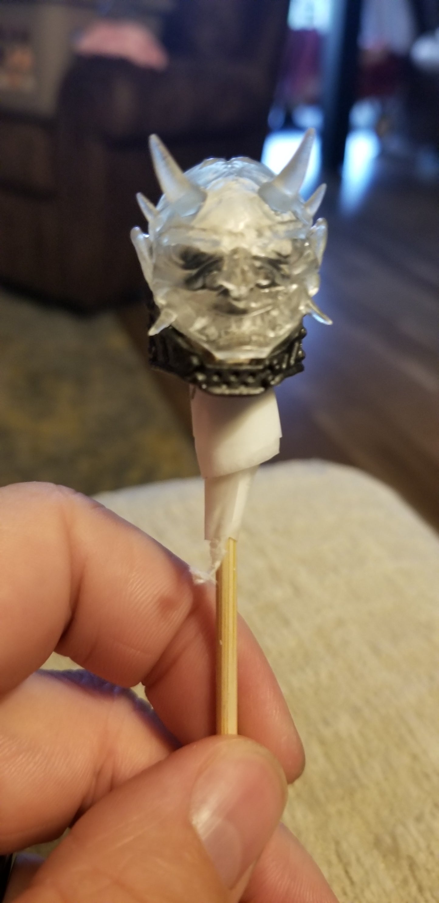 Scifi Skull Unpainted