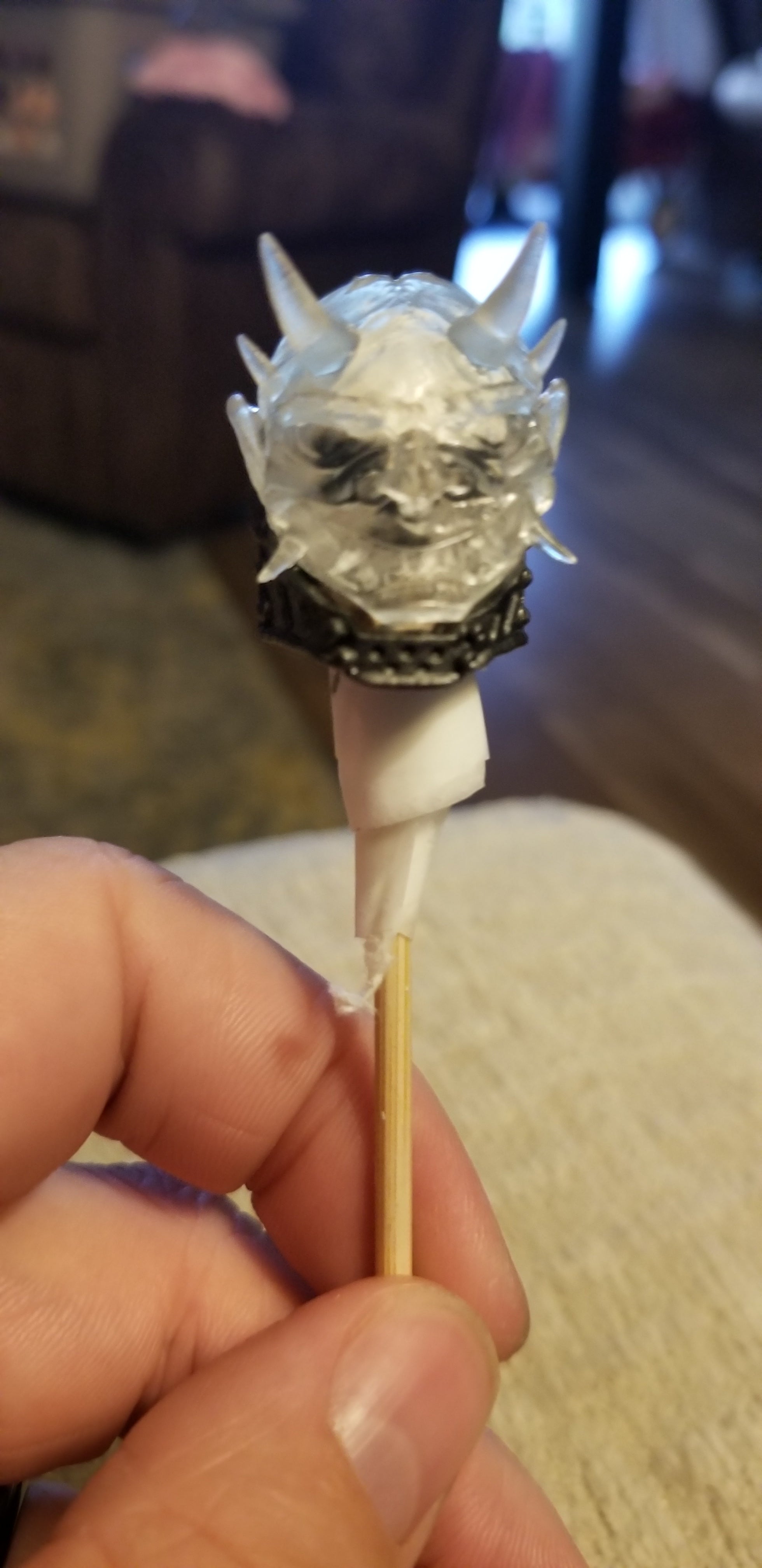 Scifi Skull Unpainted