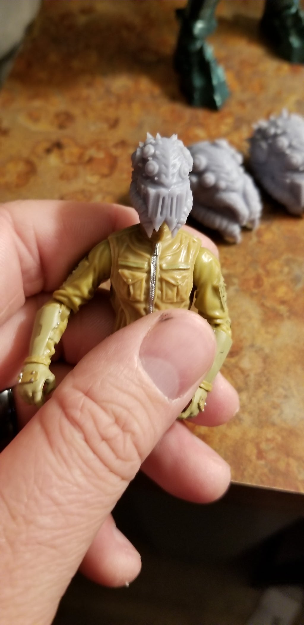 Spider Militant V2 Head Unpainted