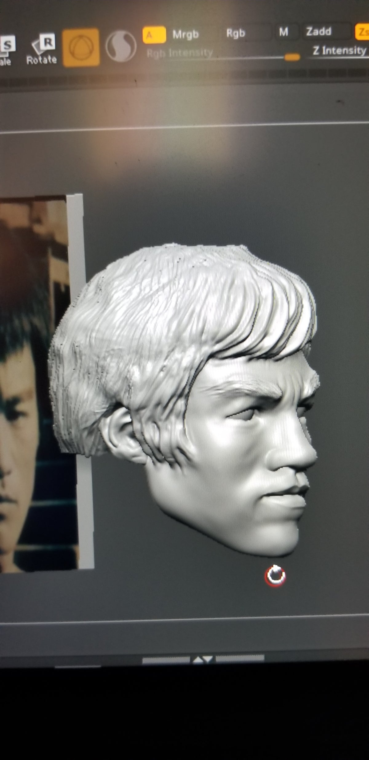 Martial Artist Bruce Lee Unpainted