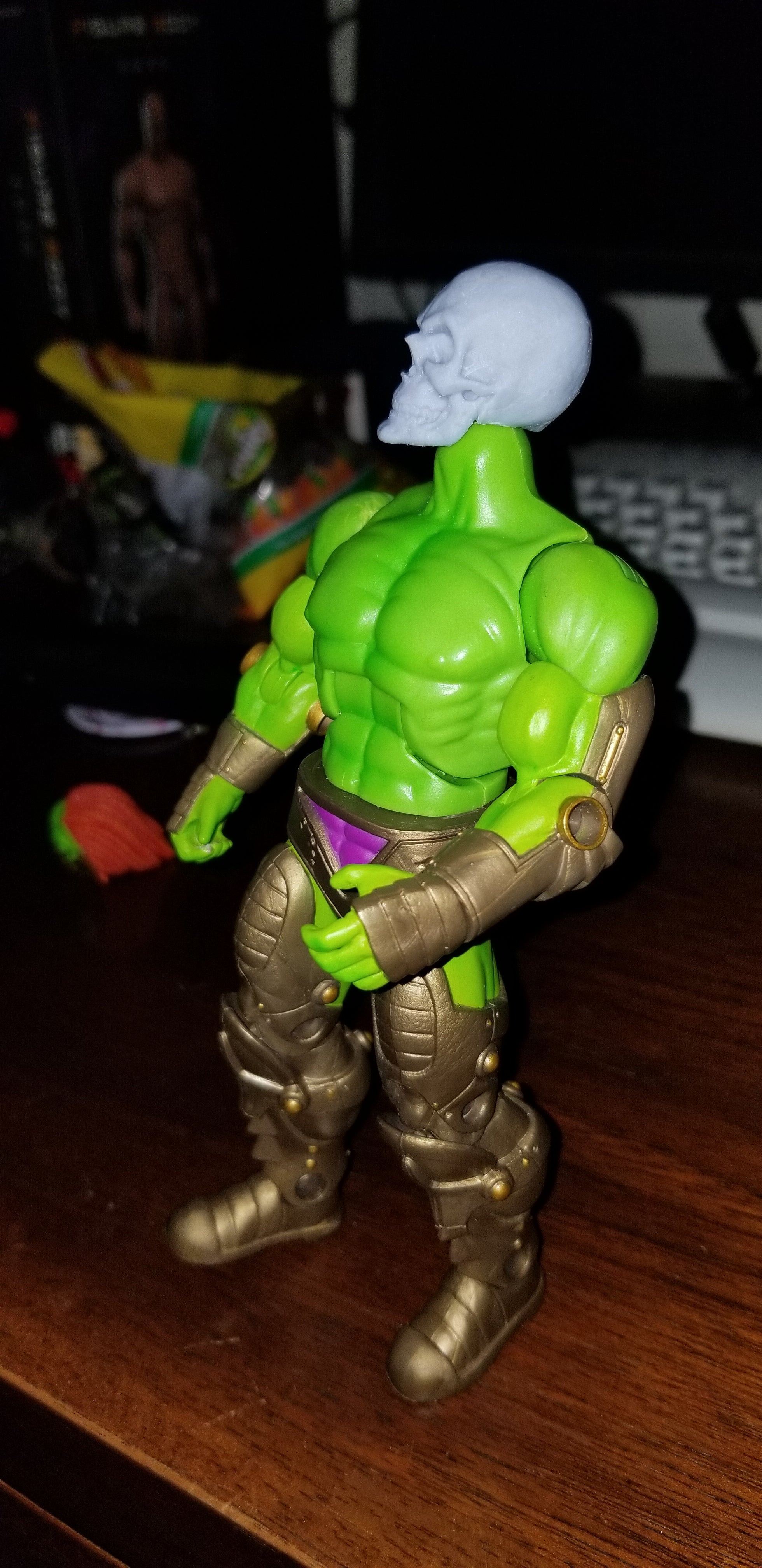 Skull for MOTU Unpainted