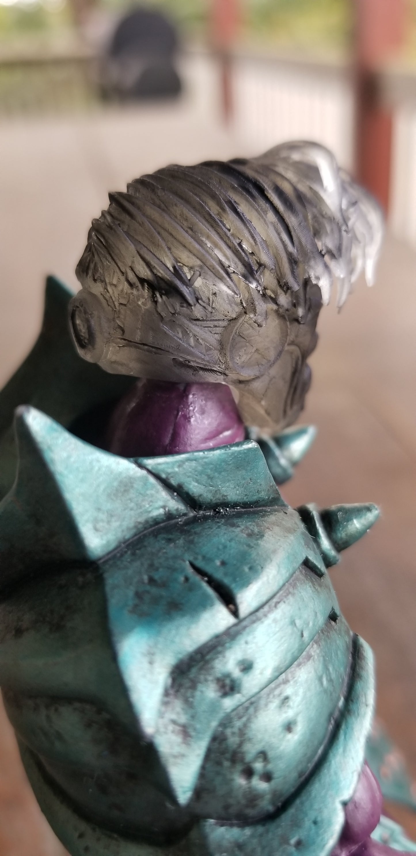 Cyberpunk Gambit Open Visor