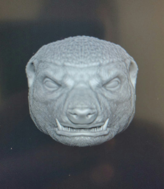 Angry Honey Badger Headsculpt