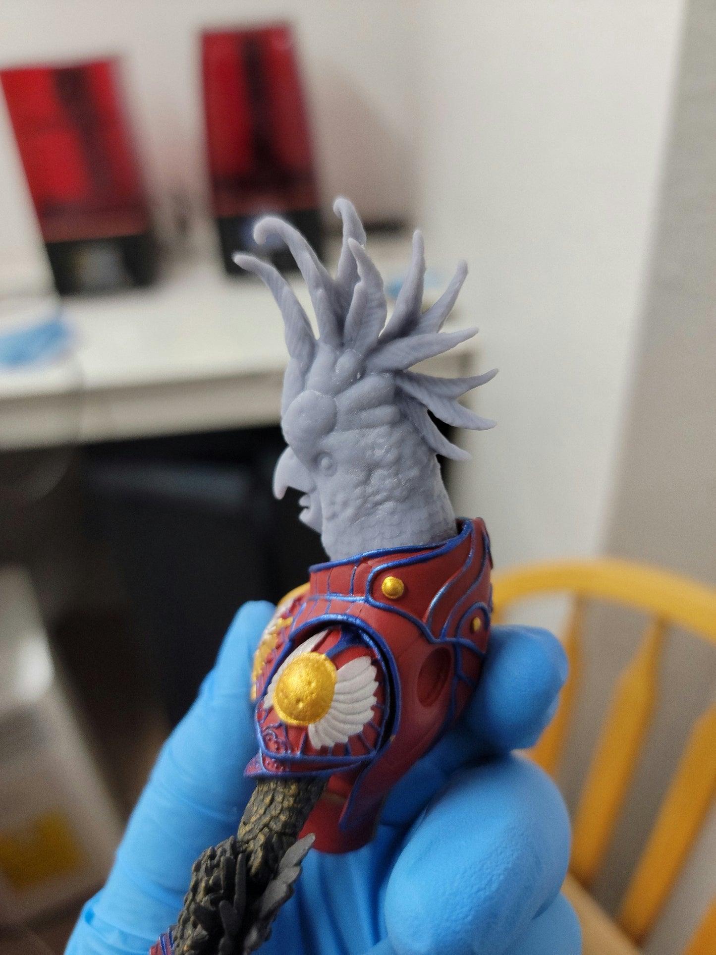 Cockatoo Head for Bird Figure