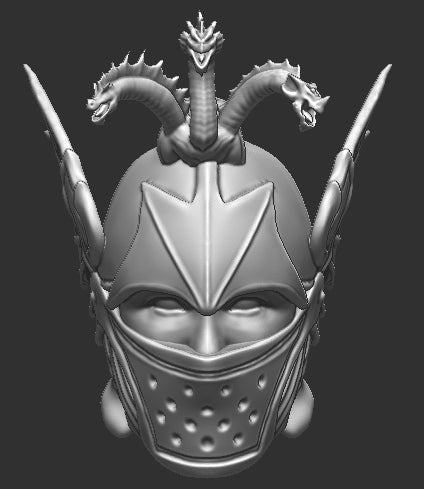 3 Headed Dragon Helmet