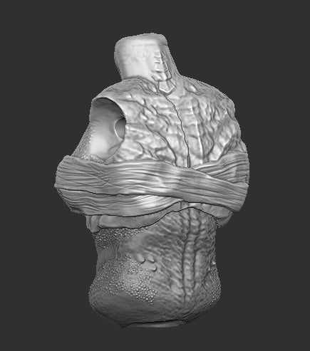 Fugitive Female Predator Torso Top Wraps