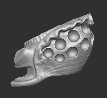 City Hunter Predator Modified Head Scan