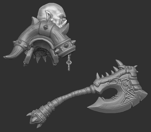 Garrosh Head Only