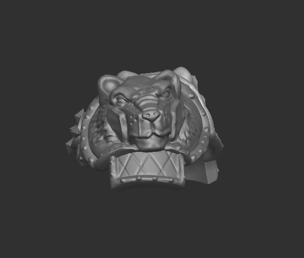 Great Bear Warrior Pauldrons